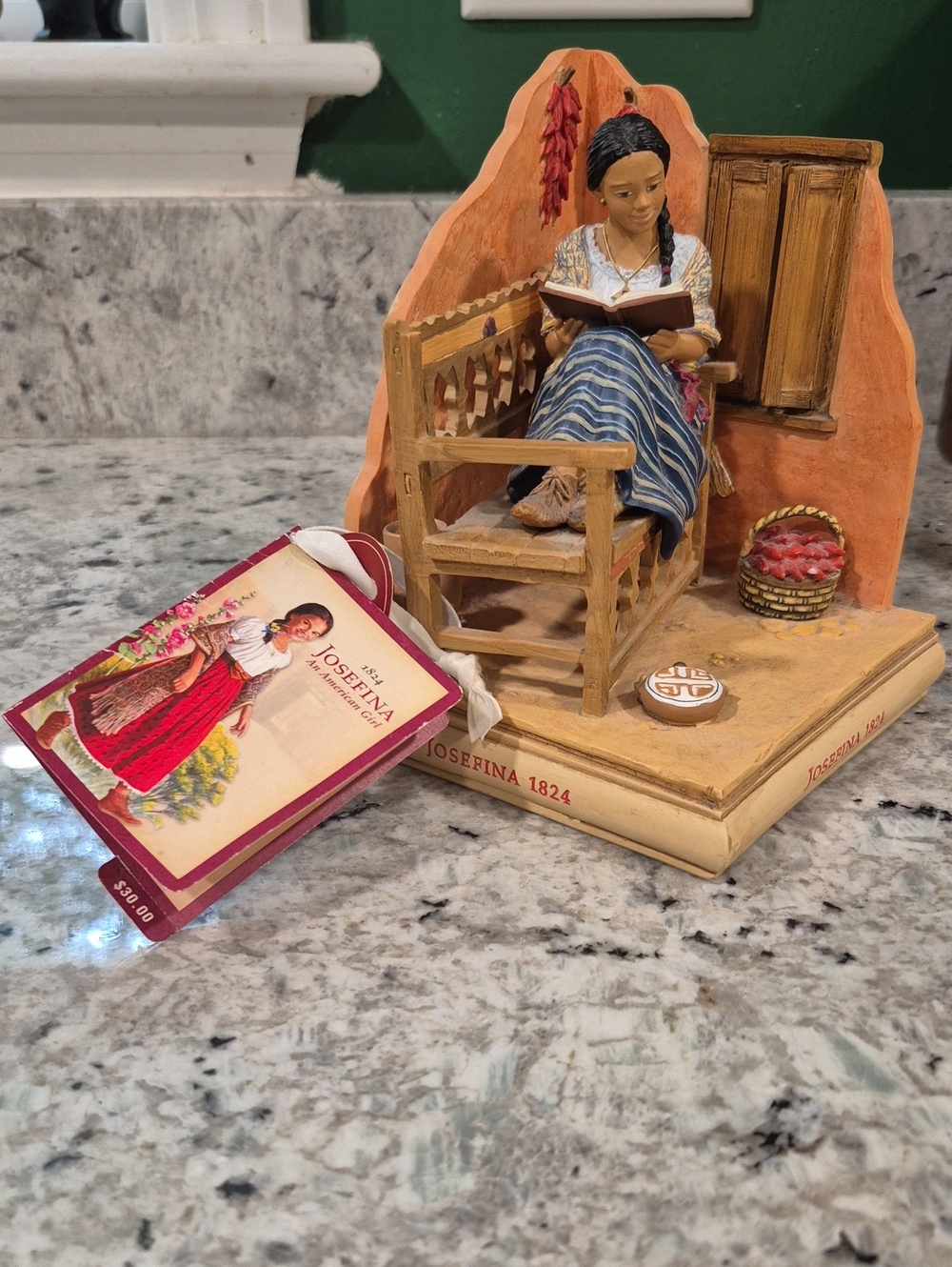 Hallmark American Girls Collection Josefina 1824 Bookend